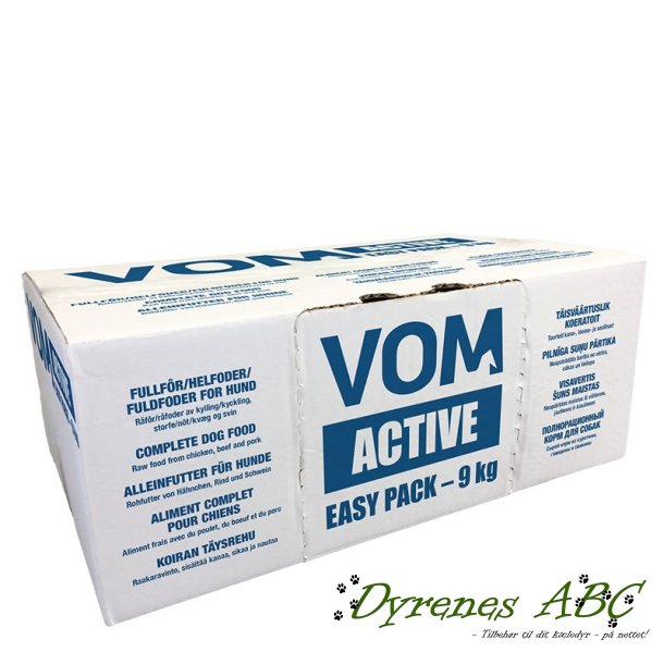 Vom Aktive uden laks, 9kg - Easy Pack