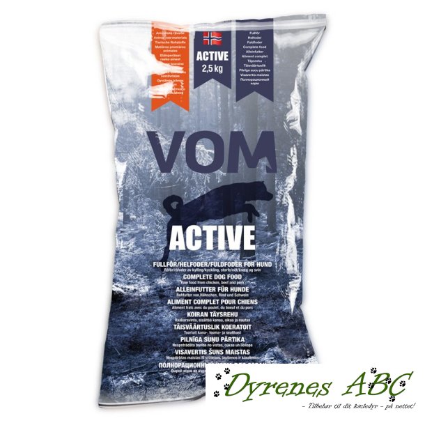 Vom Aktive uden laks, 2,5kg - K�dboller