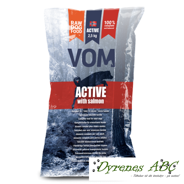 Vom Aktive med laks, 2,5kg - Kdboller