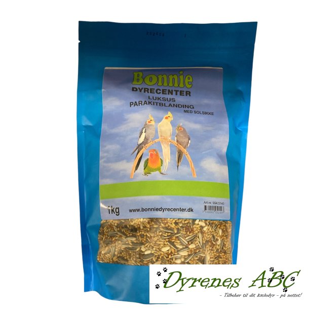 Bonnie Parakit m. solsikke 1kg