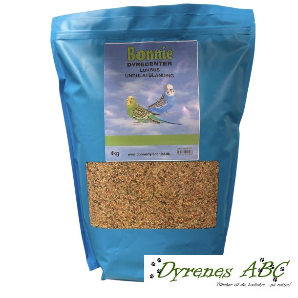 Bonnie Luksus Undulatblanding 4kg