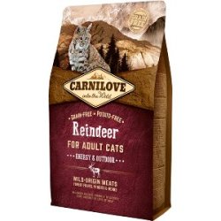 Carnilove Rensdyr, Energy &amp; Outdoor, 2kg