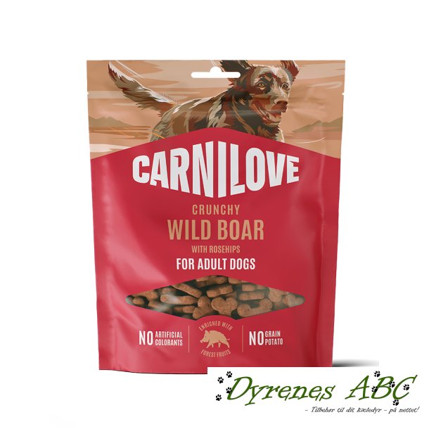 Carnilove Crunchy Snack Wild Boar, 200g