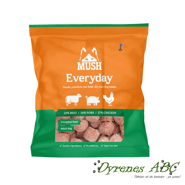 MUSH Everyday Gr�n 3kg