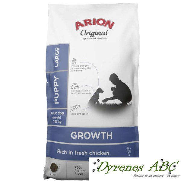 Arion Original Growth Kylling - Large