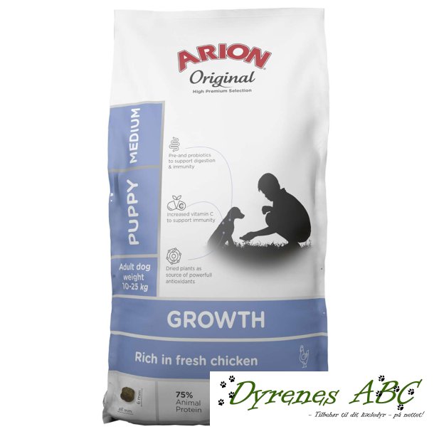 Arion Original Growth Kylling - Medium