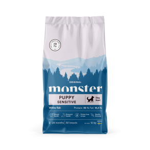 MONSTER Original Puppy Sensitive - White Fish, 12kg
