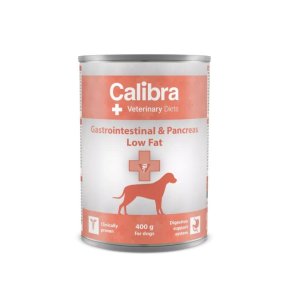 Calibra VD Dog Gastrointestinal & Pancreas LOW FAT v�dfoder, 400g