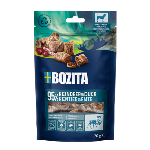 Bozita Dog Snacks Meaty Bites - Rensdyr & And