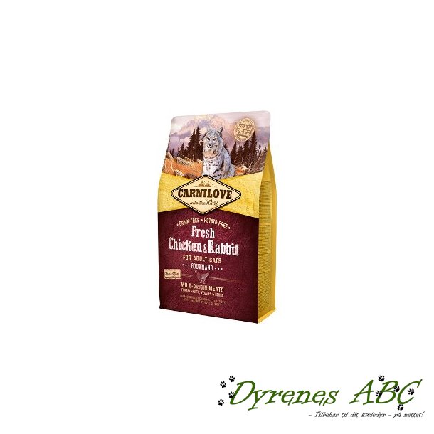 Carnilove Frisk Kylling &amp; Kanin, Gourmand 2kg