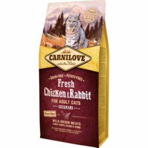 Carnilove Frisk Kylling & Kanin, Gourmand 6kg