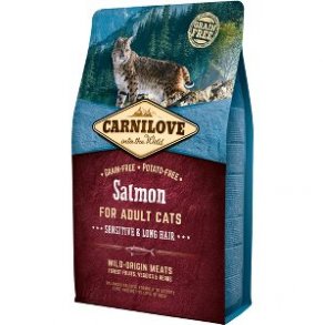 Carnilove Laks, Sensitive & Long Hair, 2kg