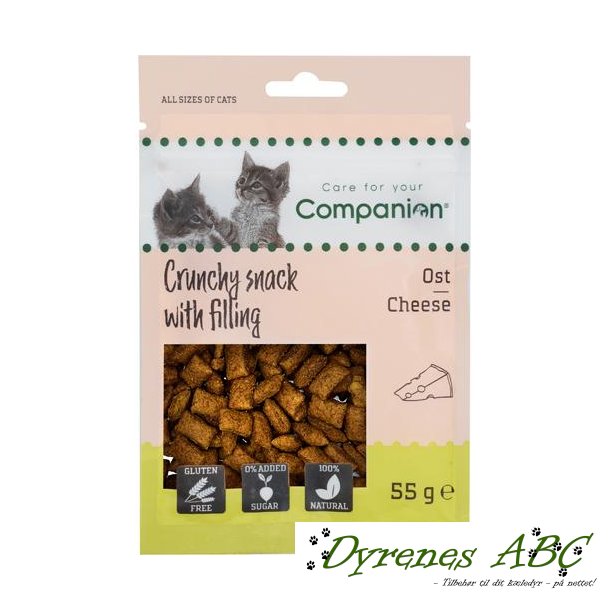 Companion Crunchy Snack til kat - Ost