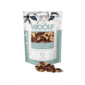 Woolf Chicken & Cod Sushi, 100g