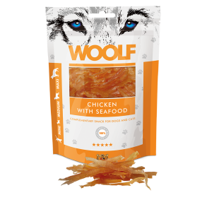 Woolf Chicken with Seafood, 100g