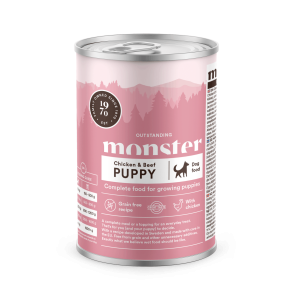 MONSTER Puppy - Chicken & Beef, 400g