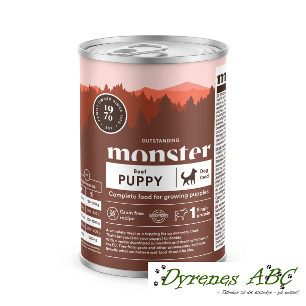 MONSTER Puppy - Beef, 400g