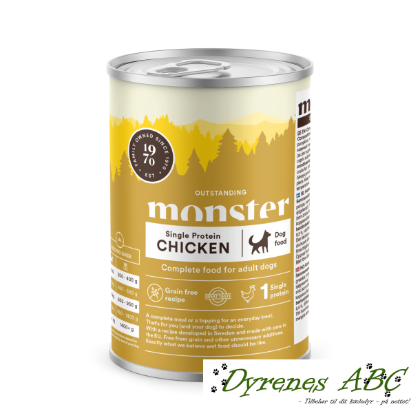 MONSTER Single Protein - Chicken, 400g