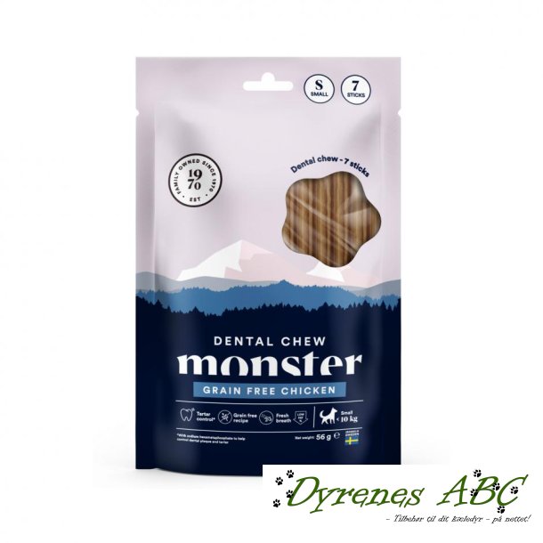 MONSTER Dental Chew Grain Free Chicken - Lille hund