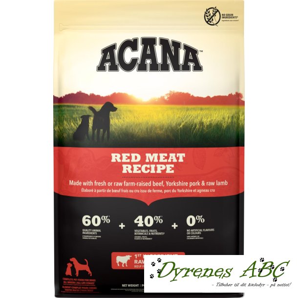 Acana Dog Red Meat Recipe