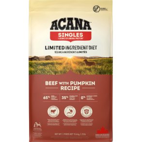 Acana Singles Beef whit Pumpkin 