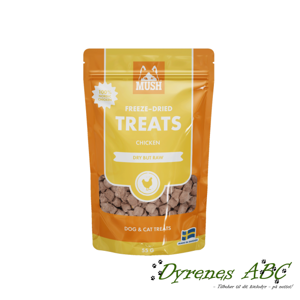 MUSH Freeze-Dried Treats - Kylling