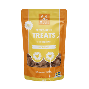 MUSH Freeze-Dried Treats - Kyllingehjerte