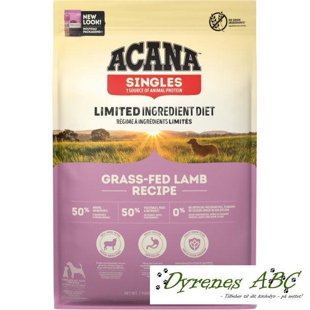 Acana Singles Grass-fed Lamb