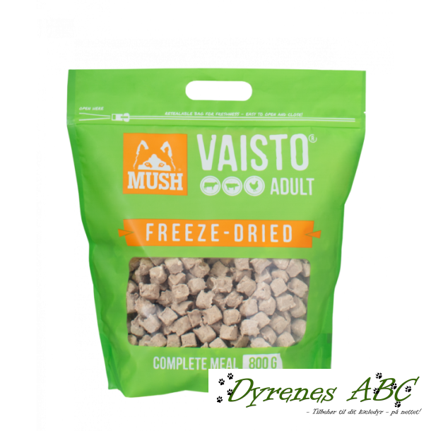 MUSH Frysetrret vaisto grn 800g