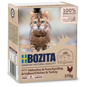 Bozita Bidder i sovs, kylling & kalkun 