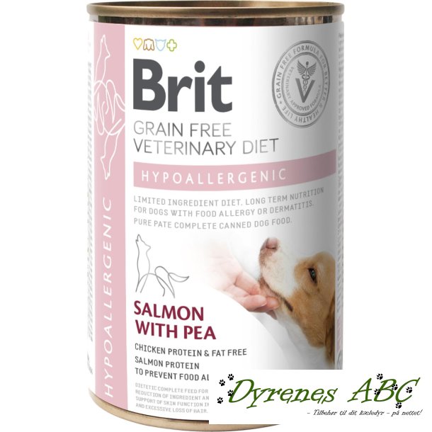 Brit Veterinary Diets Dog Pate - Hypoallergenic