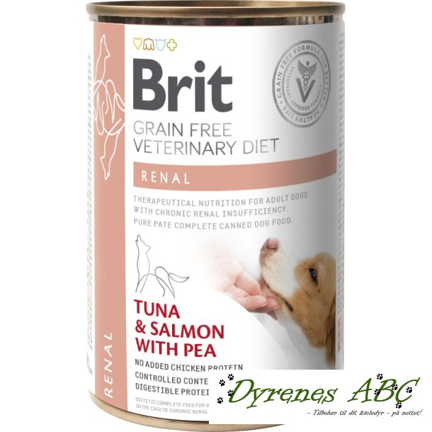 Brit Veterinary Diets Dog Pate - Renal (nyre)