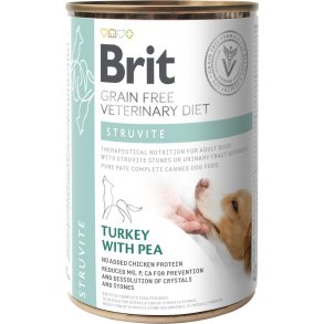 Brit Veterinary Diets Dog Pate - Struvite (struvitsten)