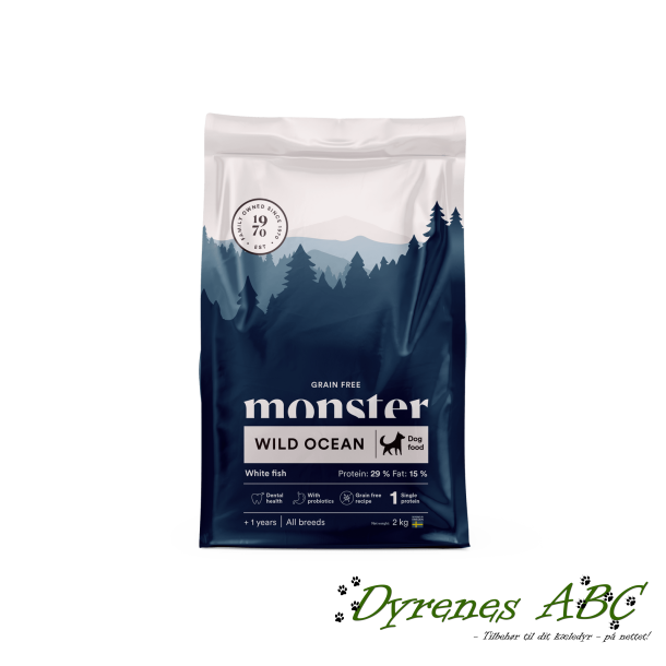 MONSTER Grain Free dog - Wild Ocean Sensitive, 2kg