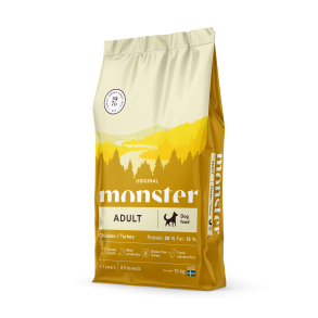 MONSTER Original adult - Chicken & Turkey, 12kg