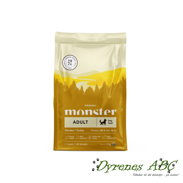 MONSTER Original adult - Chicken &amp; Turkey, 2kg