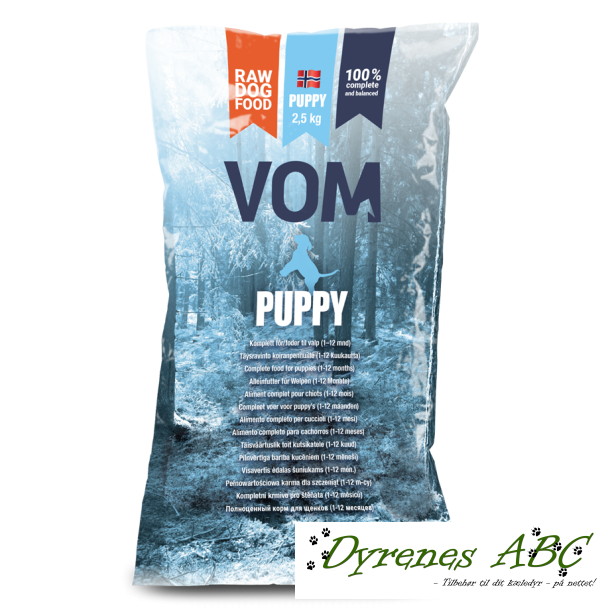 Vom hvalp 2,5kg - k�dboller