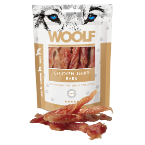 Woolf Chicken Jerky bars