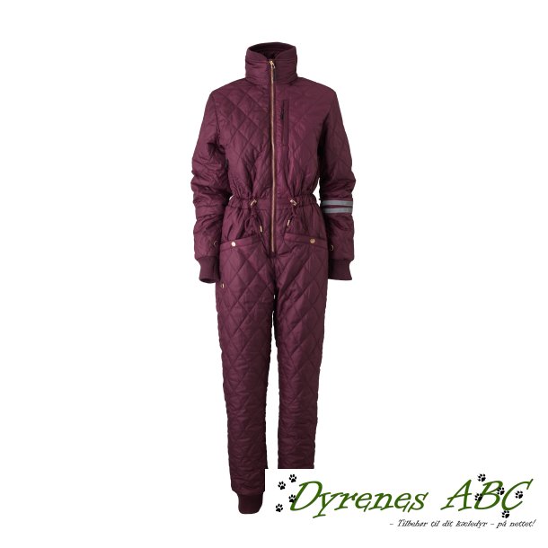 DogCoach Vinter Jumpsuit - Burgundy (Jax)	