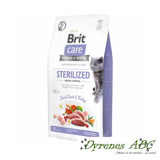 Brit Care Cat Sterilized - Weight Control 7kg	