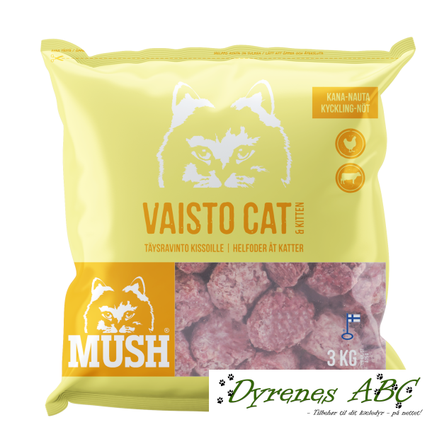MUSH vaisto Gul Kat 3kg