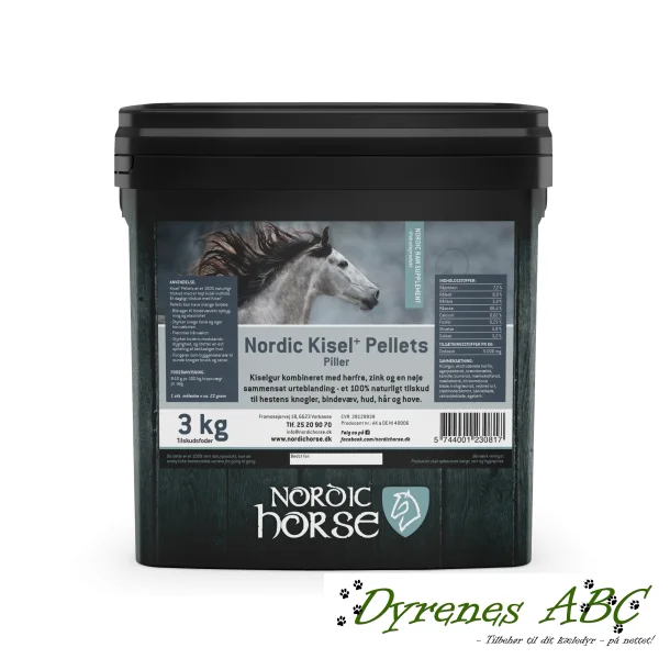 Nordic Horse Kisel+ Pellets, 3kg