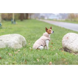 Hunde vinterfrakke Lesmont - Blush