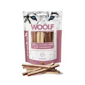 Woolf Long Chicken & Cod sandwich