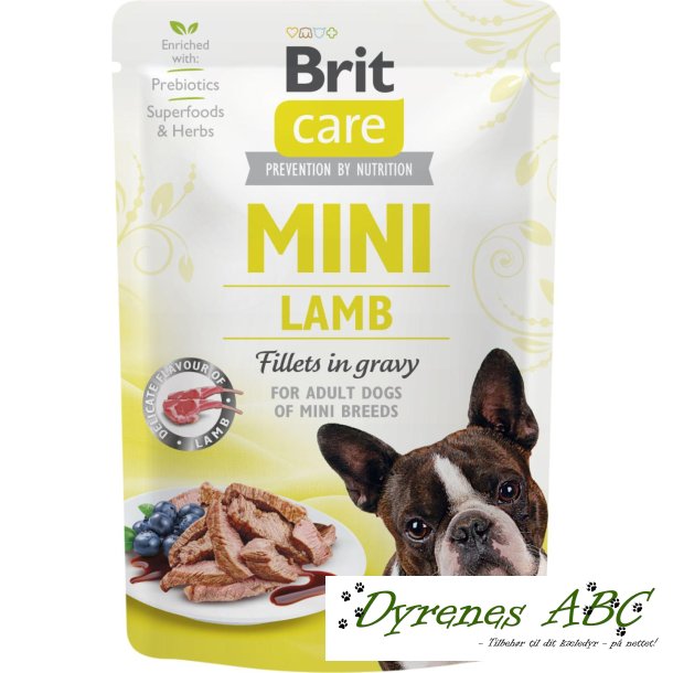 Brit Care Mini Filet i Sovs - Lamb, adult dog, 85g			