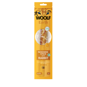 Woolf Earth Noohide Stick with Rabbit, XL