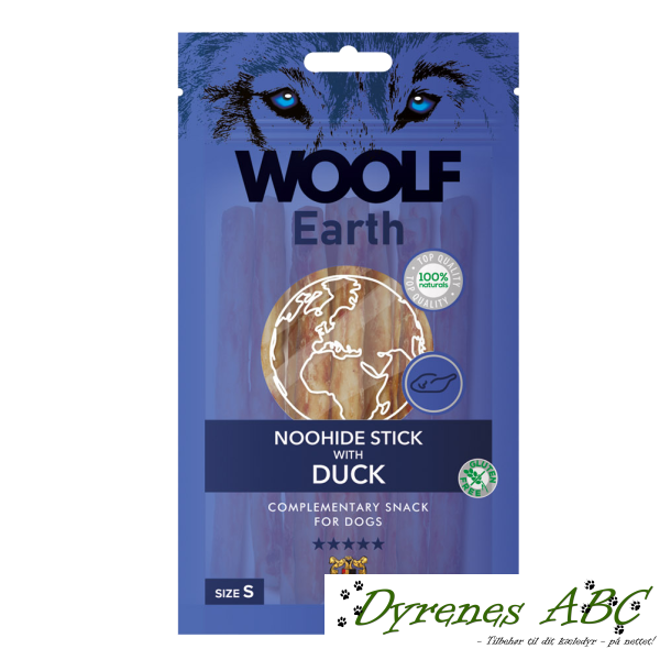 Woolf Earth Noohide Stick with Duck, S	