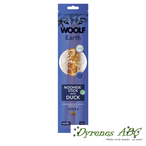 Woolf Earth Noohide Stick with Duck, XL