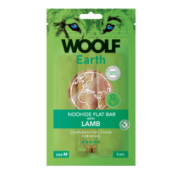 Woolf Earth Noohide Flat Bar with Lamb, medium	