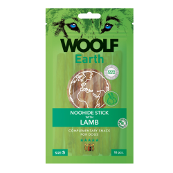 Woolf Earth Noohide Stick with Lamb, small